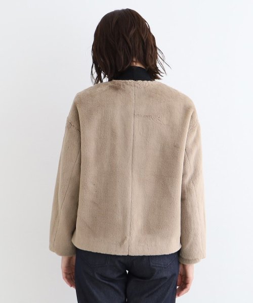 【トレンド！】フェイクファージャケット 