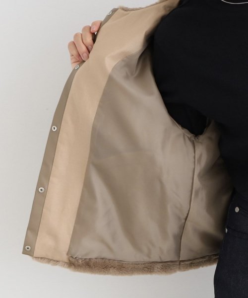 【トレンド！】フェイクファージャケット 