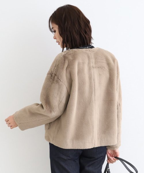 【トレンド！】フェイクファージャケット 