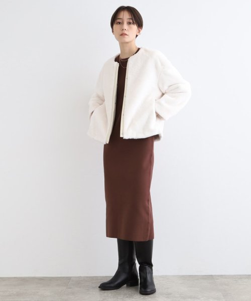 【トレンド！】フェイクファージャケット 