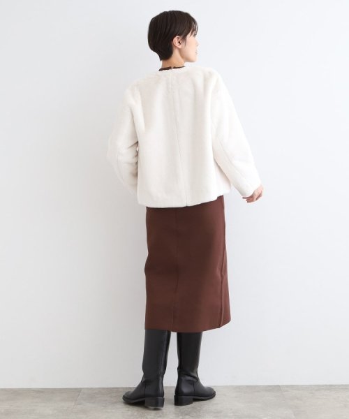 【トレンド！】フェイクファージャケット 