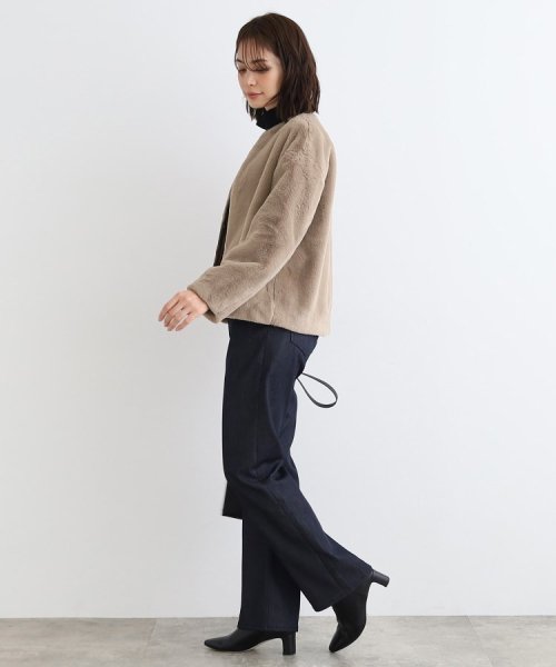 【トレンド！】フェイクファージャケット 