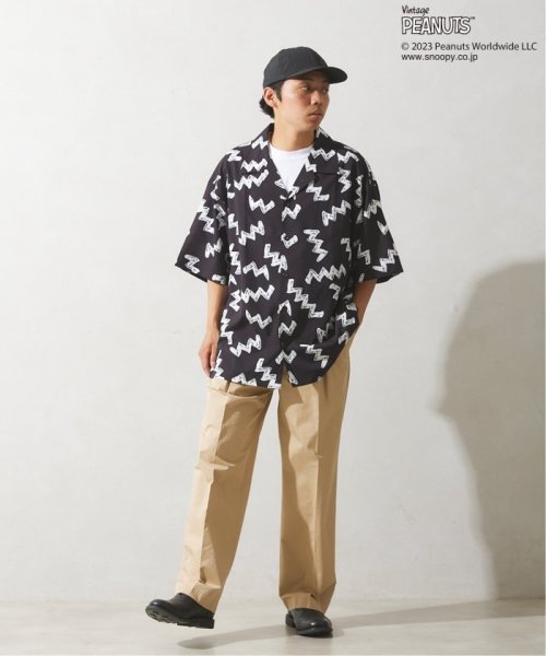 JOURNAL STANDARD relume Men's(ジャーナルスタンダード　レリューム　メンズ)/【PEANUTS × SPORTS WEAR by relume】別注 オープンカラー総柄シャツ/img01