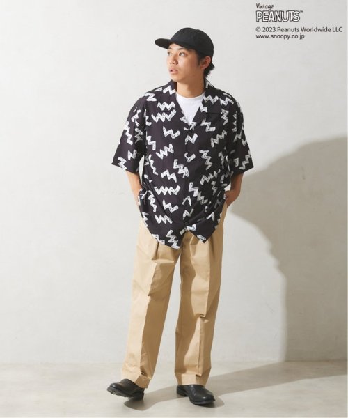 JOURNAL STANDARD relume Men's(ジャーナルスタンダード　レリューム　メンズ)/【PEANUTS × SPORTS WEAR by relume】別注 オープンカラー総柄シャツ/img03