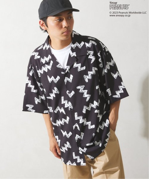 JOURNAL STANDARD relume Men's(ジャーナルスタンダード　レリューム　メンズ)/【PEANUTS × SPORTS WEAR by relume】別注 オープンカラー総柄シャツ/img06