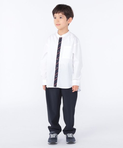 SHIPS KIDS(シップスキッズ)/SHIPS KIDS:100～130cm / オックスフォード バンドカラー シャツ/img10