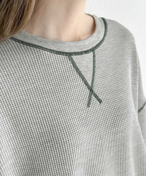 《JaVaジャバ 別注》シンプルなのに格上げ。2way配色ワッフルロンTee 人気・おすすめ|売れ筋商品・話題商品におすすめ コスパ重視 安心配送 スピーディーにお届け 《JaVaジャバ 別注》シンプルなのに格上げ。2way配色ワッフルロンTee 人気・おすすめ|売れ筋商品・話題商品におすすめ コスパ重視 安心配送 スピーディーにお届け