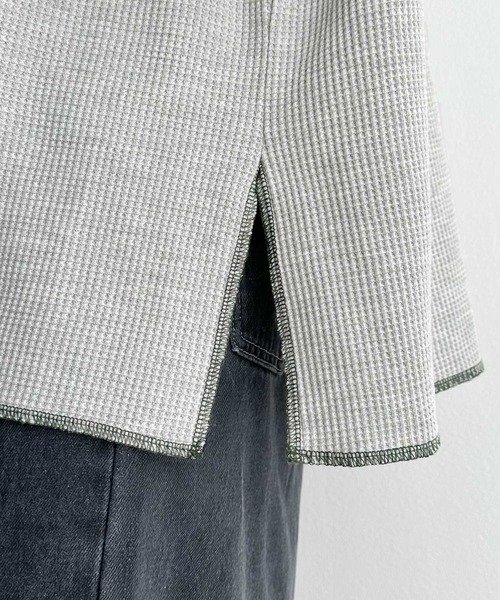 《JaVaジャバ 別注》シンプルなのに格上げ。2way配色ワッフルロンTee 人気・おすすめ|売れ筋商品・話題商品におすすめ コスパ重視 安心配送 スピーディーにお届け 《JaVaジャバ 別注》シンプルなのに格上げ。2way配色ワッフルロンTee 人気・おすすめ|売れ筋商品・話題商品におすすめ コスパ重視 安心配送 スピーディーにお届け