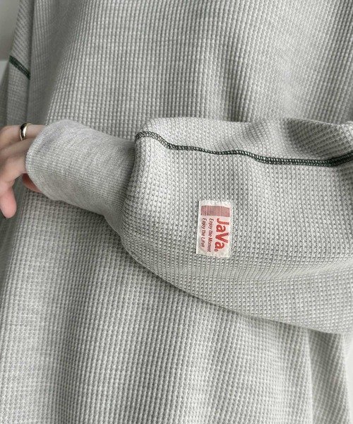 《JaVaジャバ 別注》シンプルなのに格上げ。2way配色ワッフルロンTee 人気・おすすめ|売れ筋商品・話題商品におすすめ コスパ重視 安心配送 スピーディーにお届け 《JaVaジャバ 別注》シンプルなのに格上げ。2way配色ワッフルロンTee 人気・おすすめ|売れ筋商品・話題商品におすすめ コスパ重視 安心配送 スピーディーにお届け