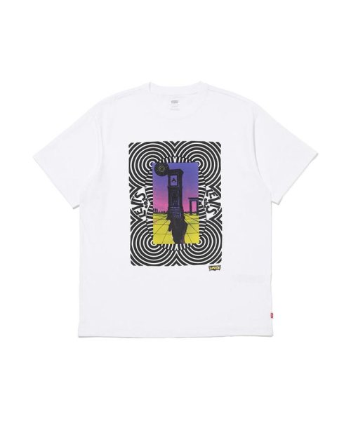 Levi's(リーバイス)/グラフィックTシャツ ホワイト SURREAL CLOCK/img04