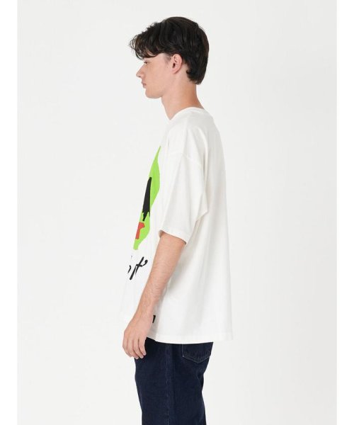 Levi's(リーバイス)/LEVI'S(R) SKATE グラフィック Tシャツ ホワイト RRIBIT GREEN/img01