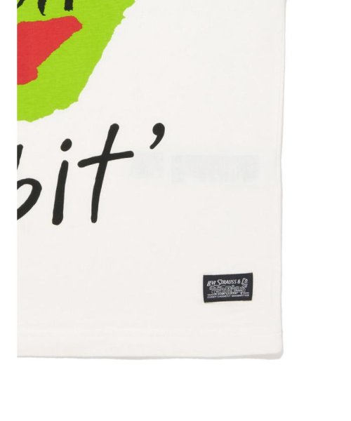 Levi's(リーバイス)/LEVI'S(R) SKATE グラフィック Tシャツ ホワイト RRIBIT GREEN/img07