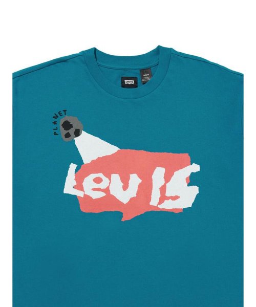 Levi's(リーバイス)/LEVI'S(R) SKATE グラフィック Tシャツ ブルー PLANET/img05