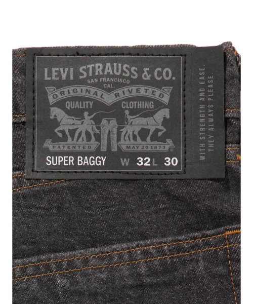 Levi's(リーバイス)/LEVI'S(R) SKATE SUPER BAGGY ブラック OUT RINSE/img04