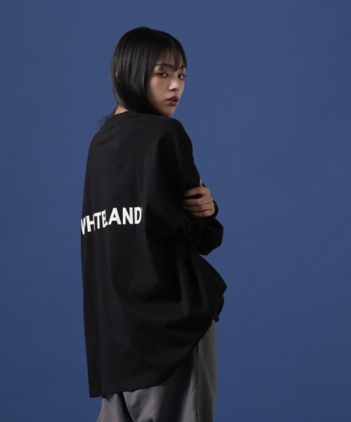 LHP(エルエイチピー)/WHITELAND/ホワイトランド/LOGO LST/ロゴロングスリーブT/img05