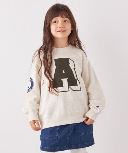 SHIPS any WOMEN(シップス　エニィ　ウィメン)/【SHIPS any別注】 Champion: テニスクラブ クルーネック スウェット 〈KIDS〉◇/img05