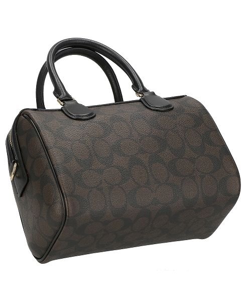 COACH コーチ　32203ミニボストン2WAY PVCシグネチャー 