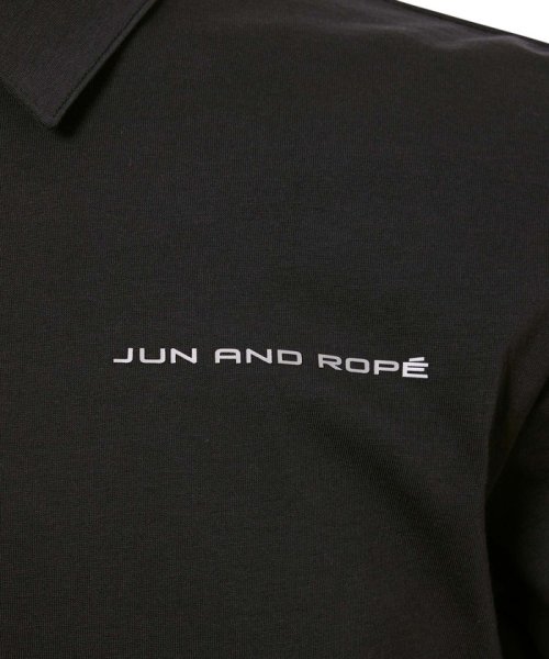 JUN and ROPE(ジュン＆ロペ)/リサイクル天竺半袖ポロシャツ/img07