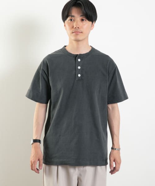ITEMS URBANRESEARCH(アイテムズアーバンリサーチ（メンズ）)/Healthknit　MADE IN USA Henley－Neck T－shirts/img02