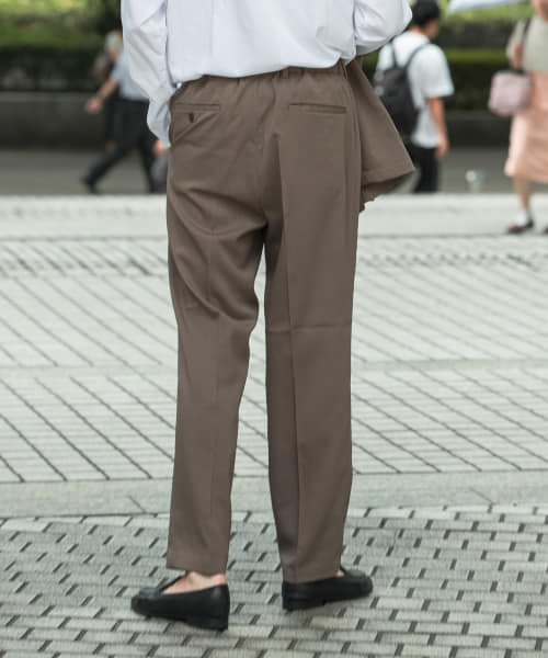 URBAN RESEARCH DOORS(アーバンリサーチドアーズ)/『イージーケア/ウォッシャブル』LIFE STYLE TAILOR　カルゼコンフォータブルパンツ/img03