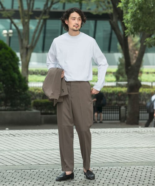 URBAN RESEARCH DOORS(アーバンリサーチドアーズ)/『イージーケア/ウォッシャブル』LIFE STYLE TAILOR　カルゼコンフォータブルパンツ/img08