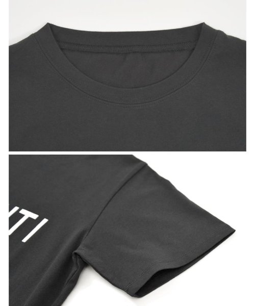 Re:EDIT(リエディ)/[接触冷感]フロントロゴプリントTシャツ/img37