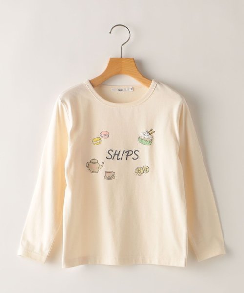 SHIPS KIDS(シップスキッズ)/SHIPS KIDS:100～130cm / アフタヌーンティー モチーフ 長袖 TEE/img08