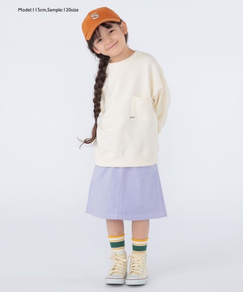 SHIPS KIDS(シップスキッズ)/【SHIPS KIDS別注】GRAMiCCi:100～150cm / トラぺーズ スカート/img34