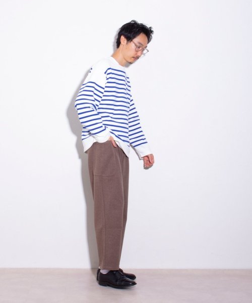 GLOSTER(GLOSTER)/【GLOSTER/グロスター】BEACH PANTS ウールイージーパンツ/img03