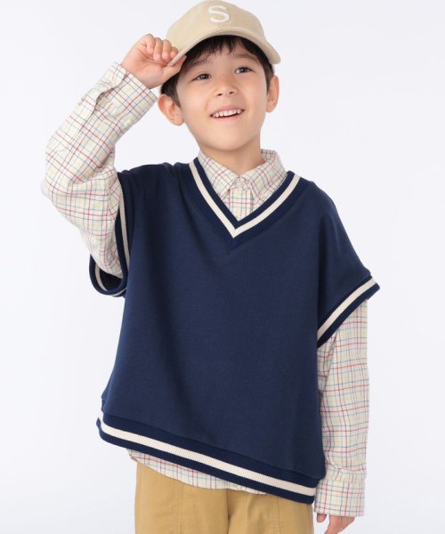 SHIPS KIDS(シップスキッズ)/SHIPS KIDS:ワッペン ウォッシュ ツイル キャップ/img14