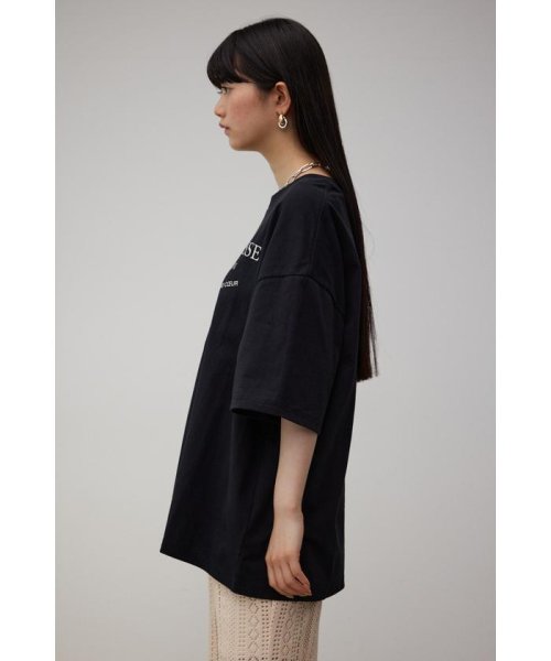 AZUL by moussy(アズールバイマウジー)/ルーズシルエットロゴTシャツ/img14