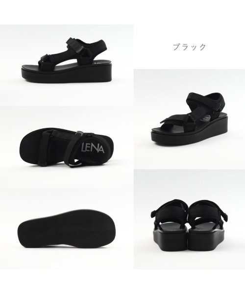 FOOT PLACE(フットプレイス)/レディース サンダル コンフォートサンダル スポーツサンダル 厚底 ローヒール レナ LENA TS－45105/img04