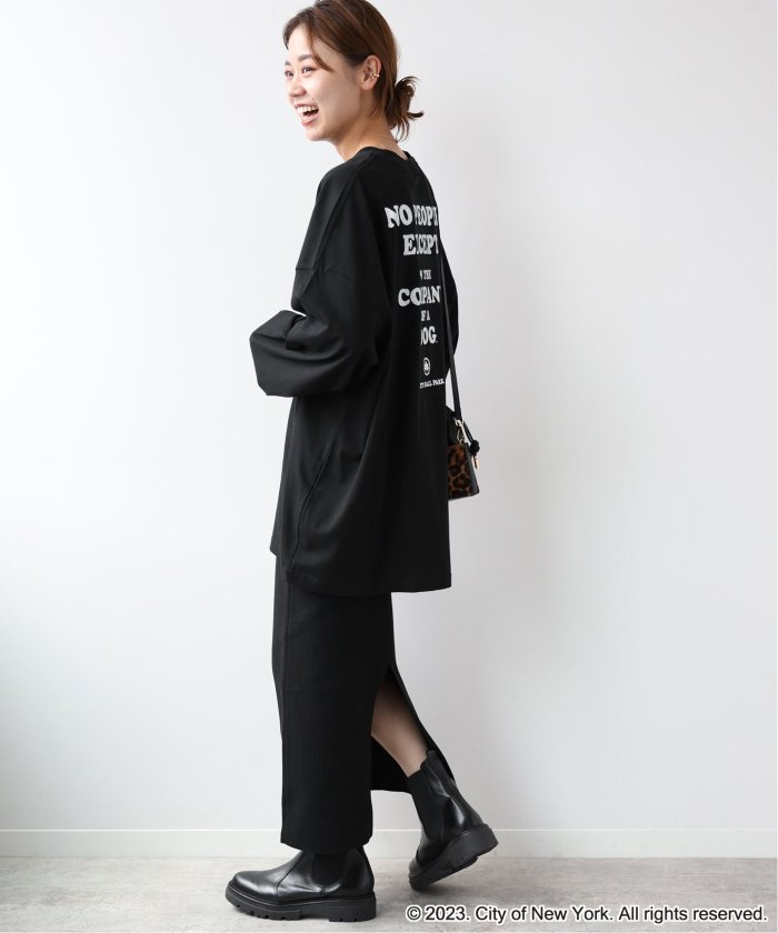 GOOD ROCK SPEED / グッドロックスピード】NYC WIDE L/S：カットソー