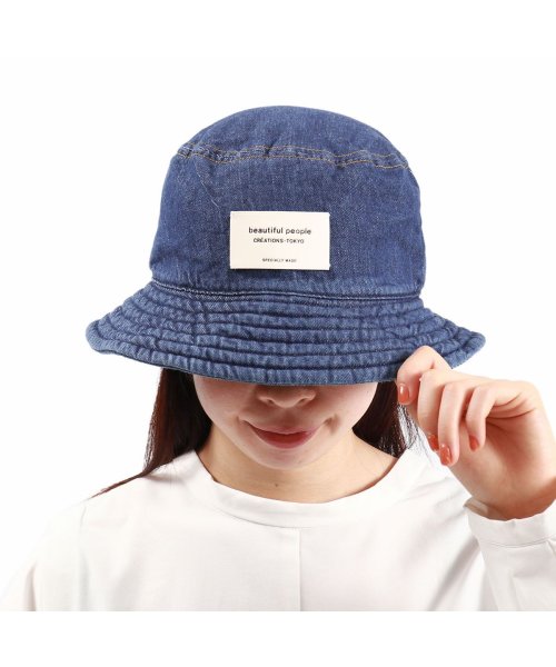 beautiful people(ビューティフルピープル)/ビューティフルピープル ハット beautiful people left hand twill denim bucket hat 帽子 511943/img02