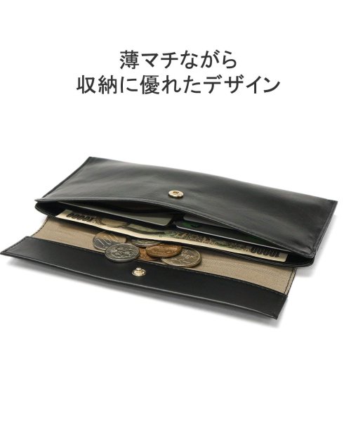 Neutral Gray(ニュートラルグレイ)/ニュートラルグレイ 長財布 Neutral Gray ハスキー SLIM WALLET 財布 薄い 軽量 かぶせ 本革 レザー 日本製 1013－705/img04