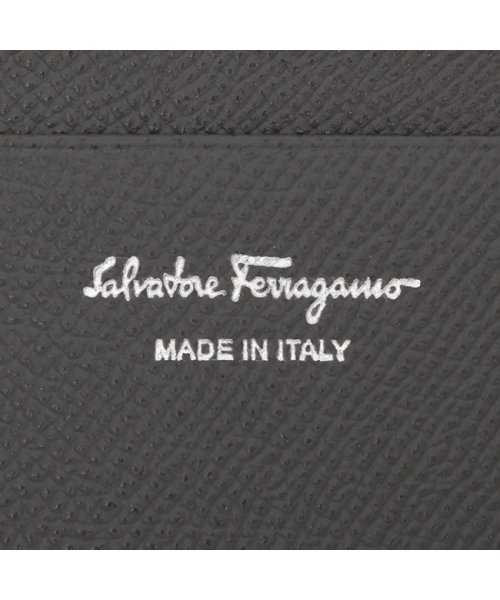 FERRAGAMO(フェラガモ)/フェラガモ 二つ折り財布 ガンチーノクリップ グレー レディース FERRAGAMO 22C877 762992/img08