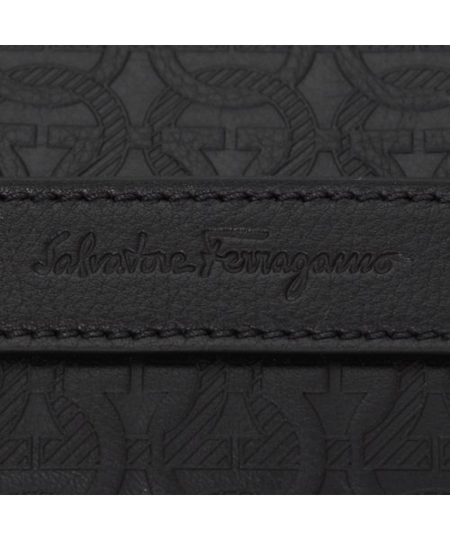 フェラガモ ブリーフケース トラベル ビジネスバッグ ブラック メンズ FERRAGAMO 241150 757923 FERRAGAMO フェラガモ ブリーフケース トラベル ビジネスバッグ ブラック メンズ