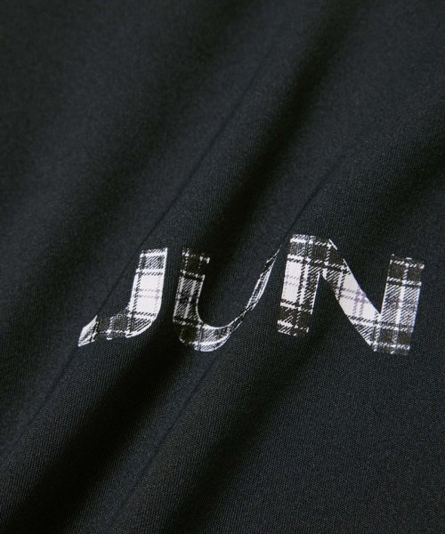 JUN and ROPE(ジュン＆ロペ)/【UV】【接触冷感】リブモック4分袖ロゴゆるトップス/img16
