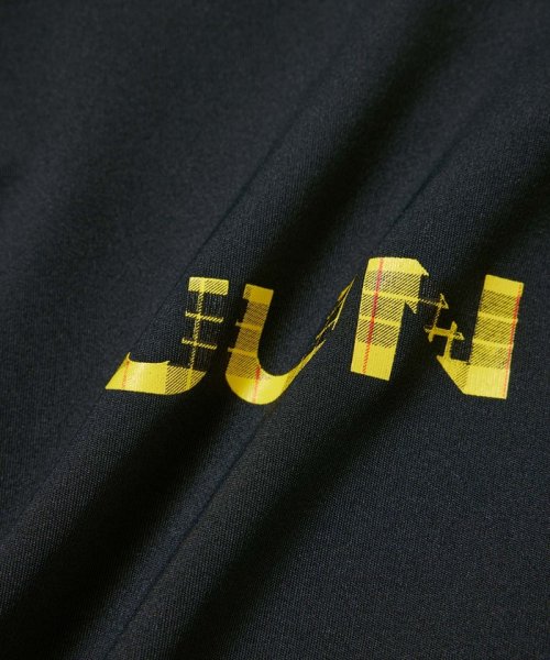 JUN and ROPE(ジュン＆ロペ)/【UV】【接触冷感】リブモック4分袖ロゴゆるトップス/img17