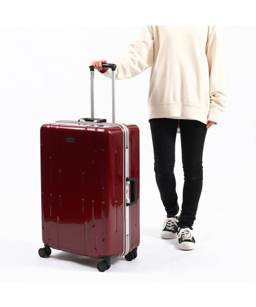 World Traveler(ワールドトラベラー)/ワールドトラベラー スーツケース World Traveler サグレス 2 Mサイズ 大容量 75L 6泊 7泊 1週間 TSA 静音 4輪 05113/img03