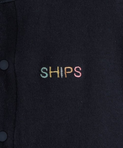 SHIPS KIDS(シップスキッズ)/SHIPS KIDS:70～80cm / 接結 ロゴ 長袖 ロンパース/img05