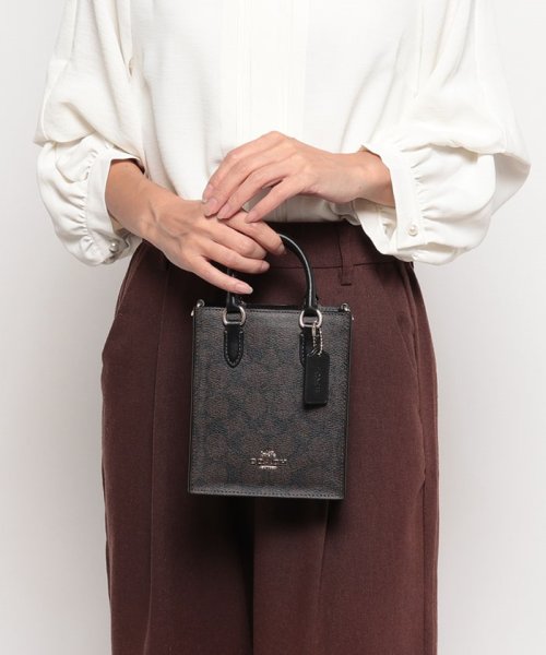 【COACH】コーチ CJ494 トート ショルダーバッグ 2WAY ミニバッグ 