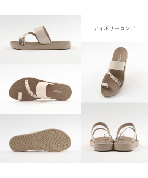 FOOT PLACE(フットプレイス)/レディース サンダル トングサンダル フラット ぺたんこ 痛くない 歩きやすい つっかけ レナ LENA TS－13308/img07