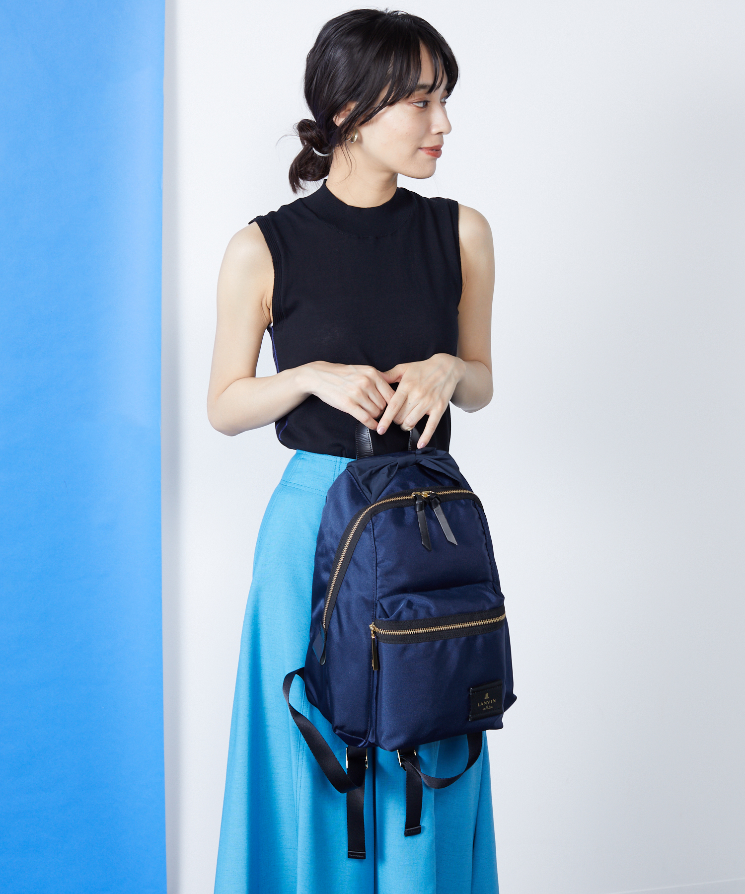 LANVIN en Bleu トロカデロ リュックサック(LB0000575)｜阪急