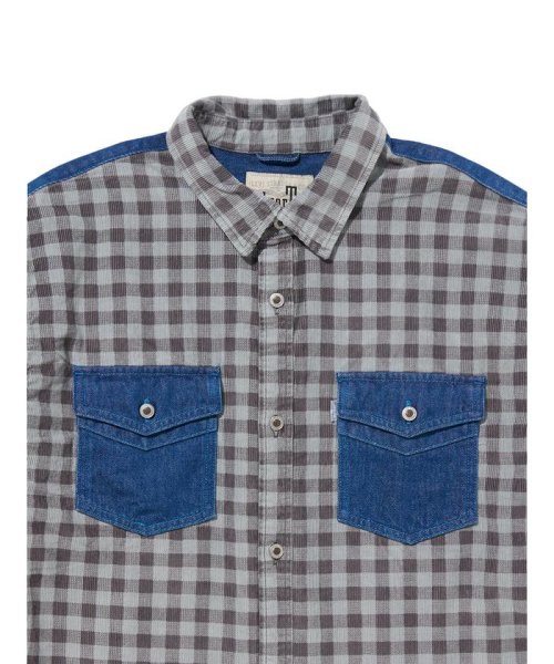 Levi's(リーバイス)/SILVERTAB（TM） 2 ポケットシャツ ブルー CLERMONT/img05