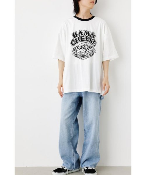 RODEO CROWNS WIDE BOWL(ロデオクラウンズワイドボウル)/HAM&CHEESE Tシャツ/img04