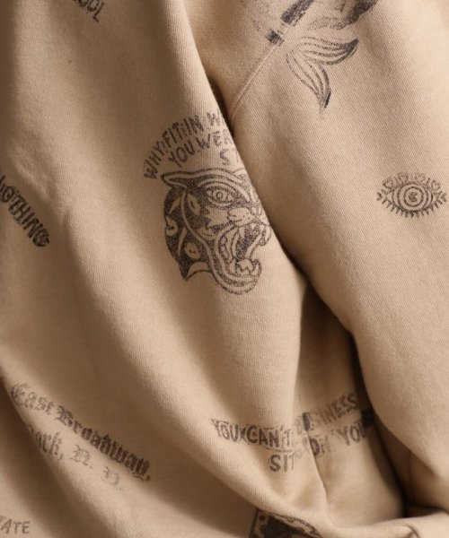 WEB LIMITED/FADE STAMP SWEAT/フェード スタンプスウェット 