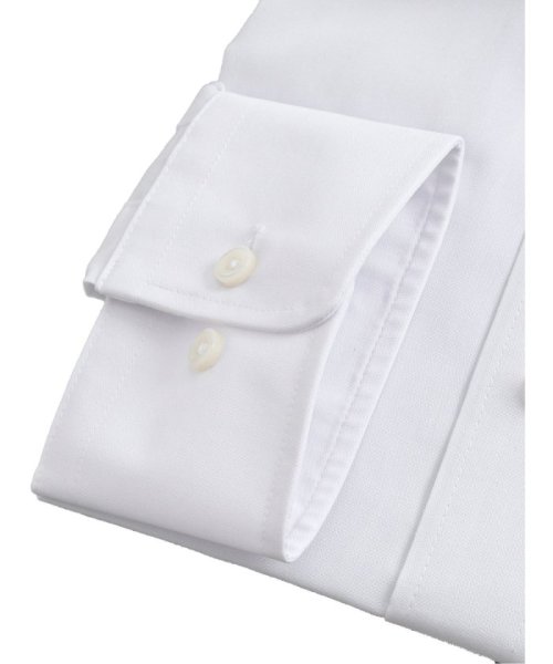 GRAND-BACK(グランバック)/【大きいサイズ】グランバック/GRAND－BACK 形態安定 セミワイドカラー 長袖 シャツ メンズ ワイシャツ ビジネス yシャツ 速乾 ノーアイロン 形態安/img02