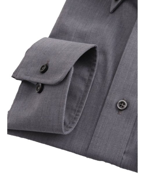 GRAND-BACK(グランバック)/【大きいサイズ】グランバック/GRAND－BACK 形態安定 ボタンダウン 長袖 シャツ メンズ ワイシャツ ビジネス yシャツ 速乾 ノーアイロン 形態安定/img02