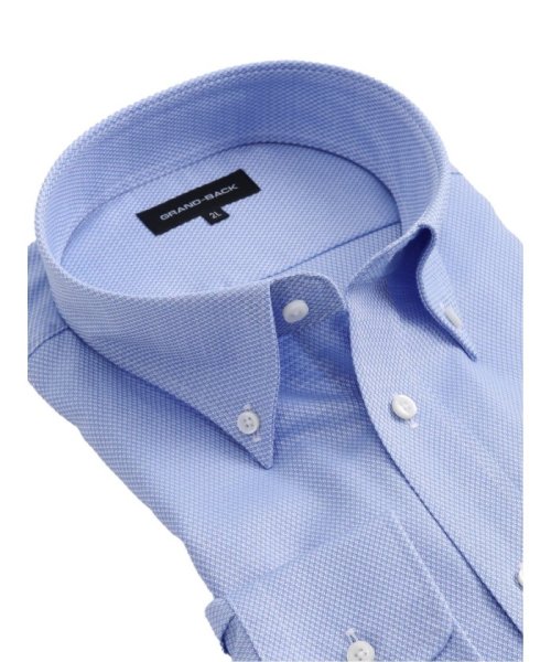 GRAND-BACK(グランバック)/【大きいサイズ】グランバック/GRAND－BACK 綿100％ 形態安定 ボタンダウン 長袖 シャツ メンズ ワイシャツ ビジネス yシャツ 速乾 ノーアイロン/img01